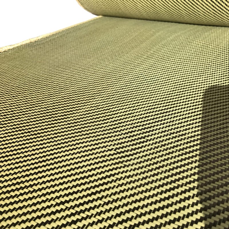 KARBXON (1 ft -25 ft Rolls) - 4 in - Carbon Fiber Fabric - Yellow - 3K - 240g/meter - Twill Weave - Advanced Fiber Cloth Fabric - Rolled 4” Wide Hemmed Fabric for Repair, Drones, RC & DIY Projects - Image 5